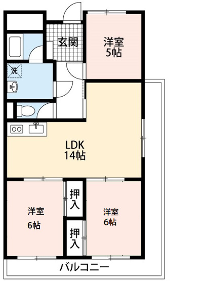 【間取り】 | エルハイム岡崎