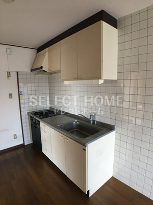 【キッチン】 | エルハイム岡崎 | コンパクトなキッチンで掃除もラクラク