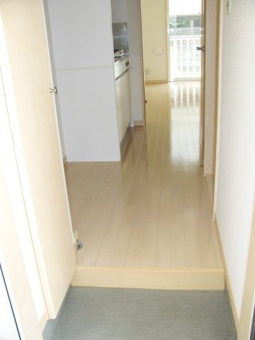 カーサオカⅡの玄関|※写真は同タイプの別室になります