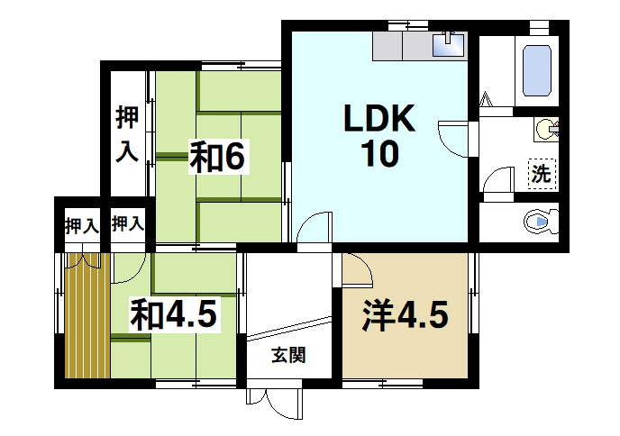 ピノ179W（4号　5号）の間取り|家族と過ごしやすい物件です