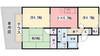 【間取り】 | セピアコート