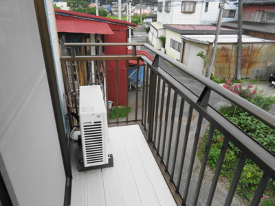 【バルコニー】 | 堀ハイツ３ | 2F南面バルコニー