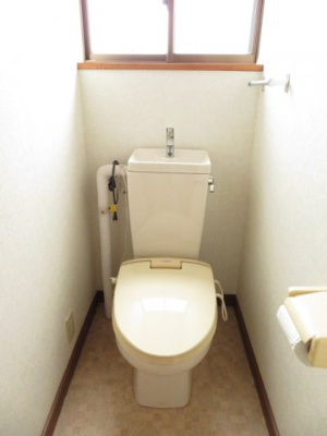 【トイレ】 | 堀ハイツ３ | 暖房便座付き