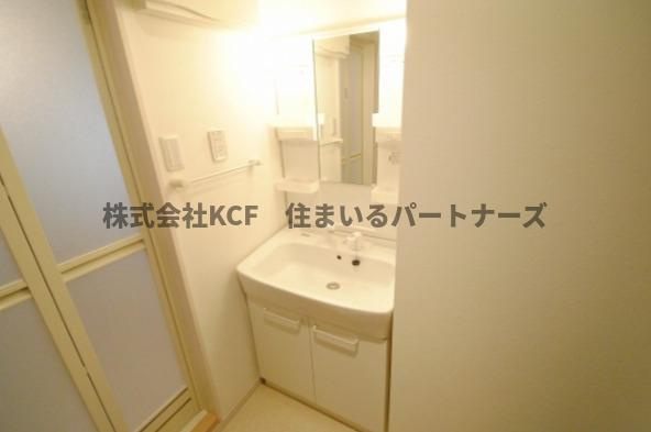 ケープラスの洗面所|スペースが確保できる洗面所です
