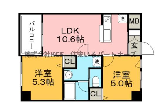 ケープラスの間取り