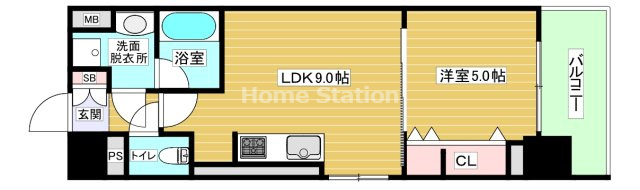 【間取り】 | エスポアール福島