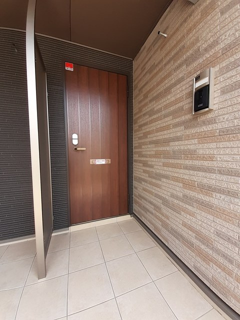 Ｍ’ｓ　ｇａｒｄｅｎ竹原中央Ⅰのエントランス