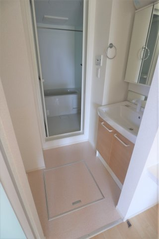 Ｍ’ｓ　ｇａｒｄｅｎ竹原中央Ⅰの洗面所