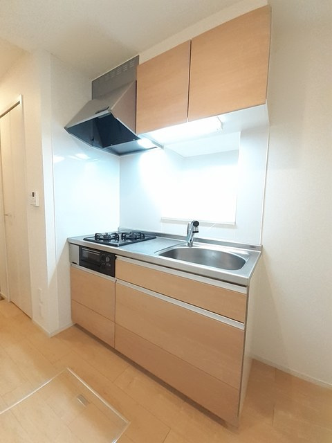 Ｍ’ｓ　ｇａｒｄｅｎ竹原中央Ⅰのキッチン