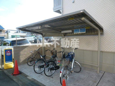 【その他共用部分】 | プレシャスⅠ（高井田賃貸） | 駐輪場です