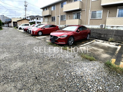 【駐車場】 | エスポワール美合 | 駐車場があるので、車を買う予定の方も安心です