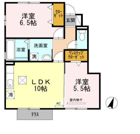 【間取り】 | エスポワール美合