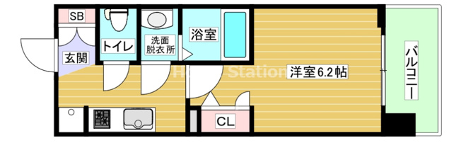 【間取り】 | エステムプラザ福島ジェネル