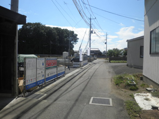 【前面道路含む現地写真】 | 前面道路含む現地写真です