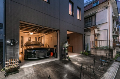 【駐車場】 | インナーガレージのある家。大塚駅徒歩３分！