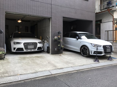 【駐車場】 | インナーガレージのある家。大塚駅徒歩３分！