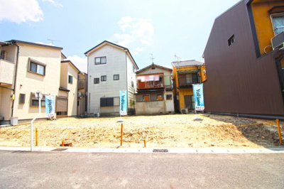 【外観】 | 宇治市小倉町南浦　新築戸建 | 【現況更地】宇治市小倉町南浦に2区画の新築分譲地が誕生します！食器洗浄乾燥機・浴室暖房乾燥機・浄水器・シューズボックス完備など充実設備で楽しい暮らしが実現します。
