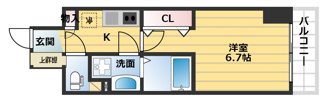 【間取り】 | セレニテ心斎橋グランデ