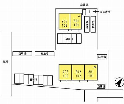カーミー・呉竹Ａのその他|配置図