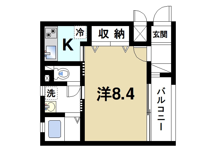 ＣＵＢＥの間取り