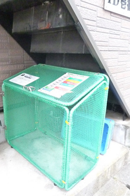 【その他共用部分】 | ID壱番館 | 敷地内ごみ置き場でごみ出しもらくらく～♪忙しい社会人さんや学生さんにもうってつけ☆