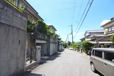 【前面道路含む現地写真】 | 宇治市五ケ庄高峯山　中古戸建