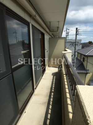 【バルコニー】 | 栄サンハイツ | お洗濯にも便利なバルコニー付き