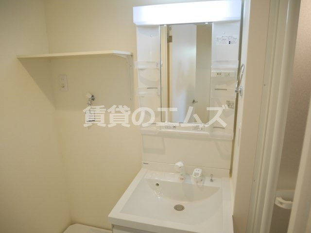 【独立洗面台】 | ハーモニーテラス諸岡Ⅵ | ハーモニーテラス諸岡Ⅵの室内洗濯機置き場