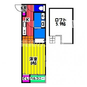【間取り】 | ハーモニーテラス諸岡Ⅵ | ハーモニーテラス諸岡Ⅵの間取り