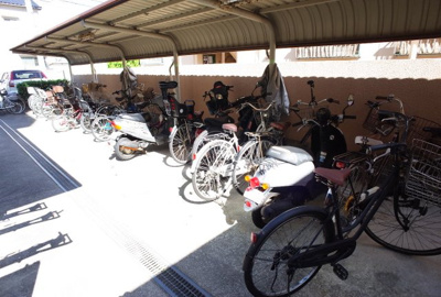 【その他共用部分】 | オークヒルズ山口 | 駐輪場