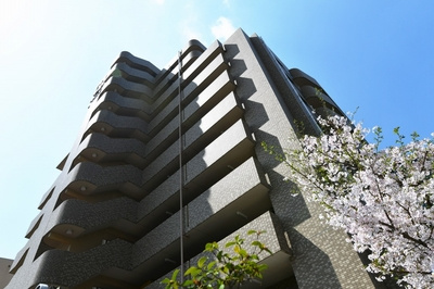 【外観】 | キングマンション鷺洲公園 | ■駐車場があるため車通勤の方にも
安心なマンションです

