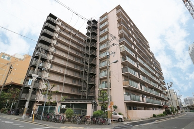 【外観】 | マンハイム弁天町 | 外観もきれいです