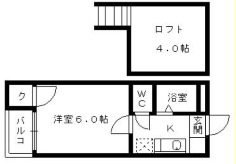 【間取り】 | コスモハイツ春日