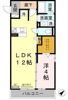 【間取り】 | アルコバレーノ潤和 | 遣い易い間取りです
