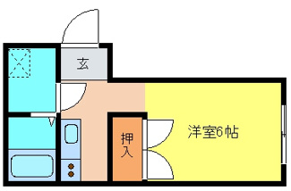 【間取り】 | オーシャンハイツ