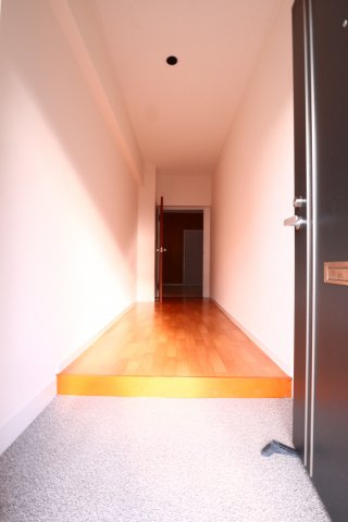 歌敷山ダイヤハイツの玄関