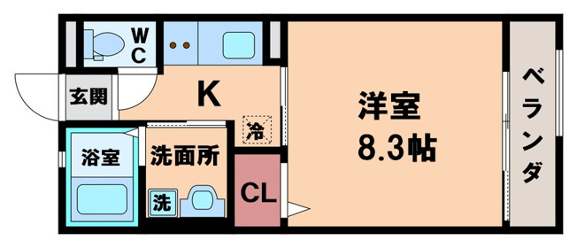 【間取り】 | プラージュ阿倍野