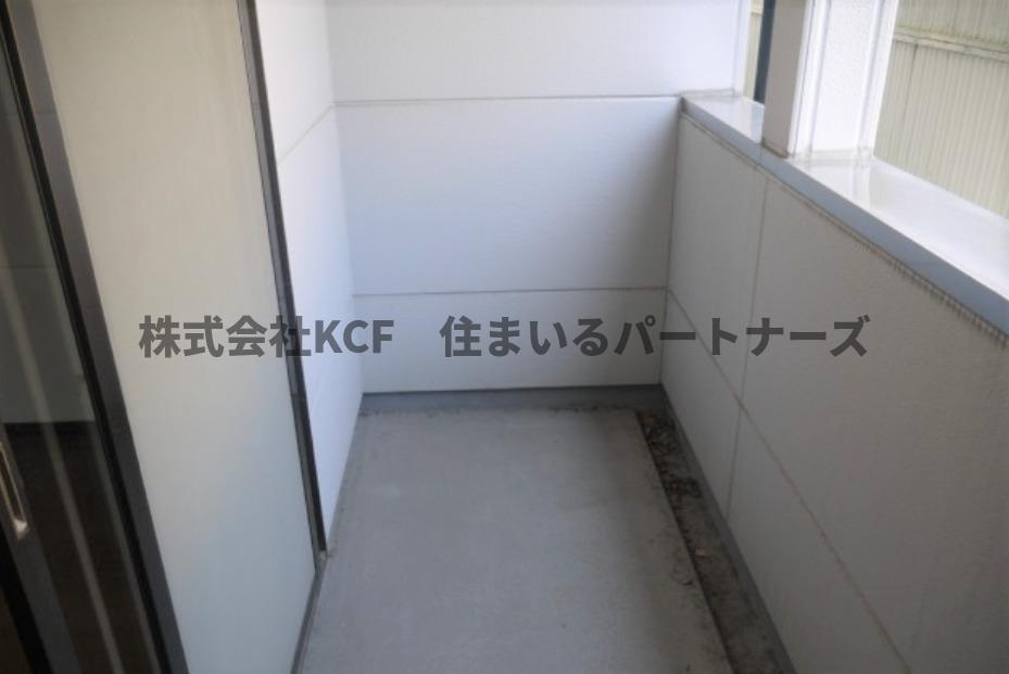 久留米市津福本町のアパートのバルコニー|バルコニー付きです