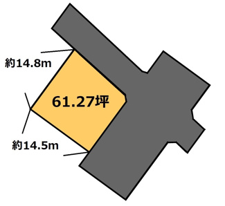 【土地図】 | 納場877-57　