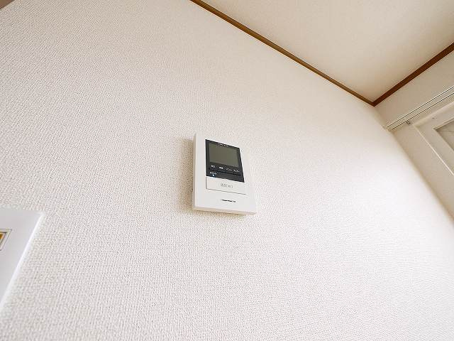 グレイスコートのセキュリティ|モニター付きインターホンです