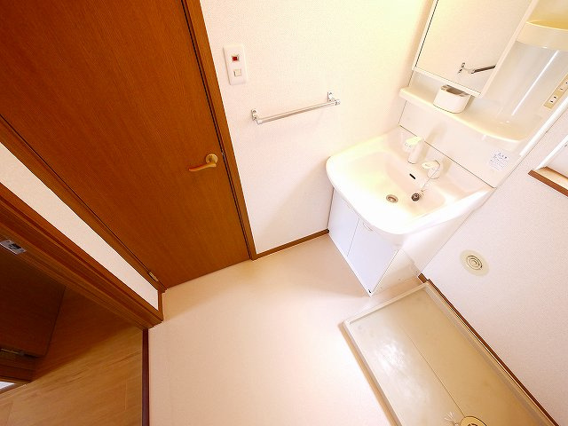 グレイスコートの洗面所|使いやすい洗面所です