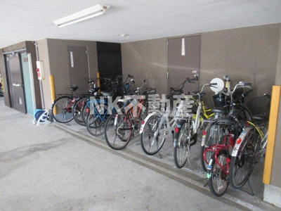 【その他共用部分】 | エーデルハイム東花園（東花園賃貸） | 駐輪場です