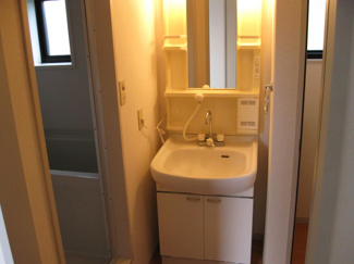 【洗面所】 | リバーサイドハイツＡ棟