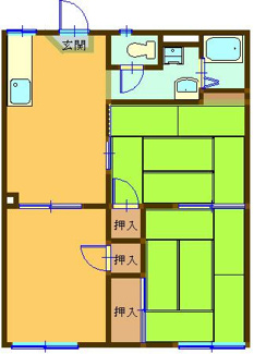 【間取り】 | イーストハイツ