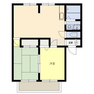 【間取り】 | カサグランデA棟