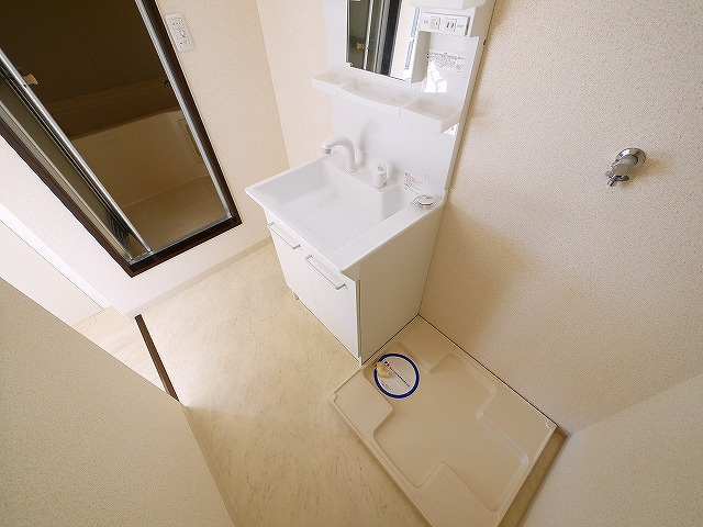 ディアスＡ・Ｂの設備|洗濯機置き場