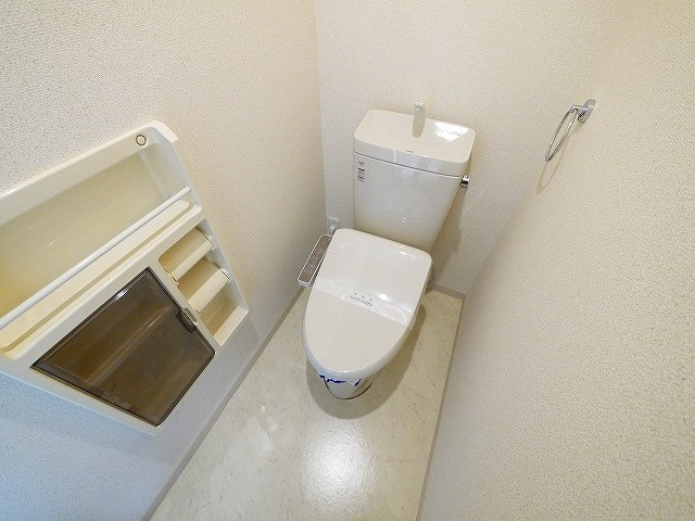 ディアスＡ・Ｂのトイレ|ゆったりとした空間のトイレです