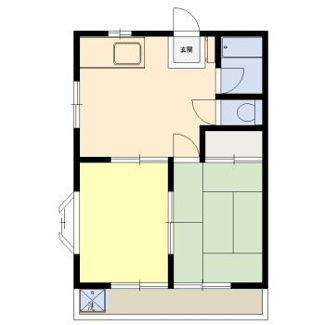 【間取り】 | サンメゾン大樹Ｂ棟