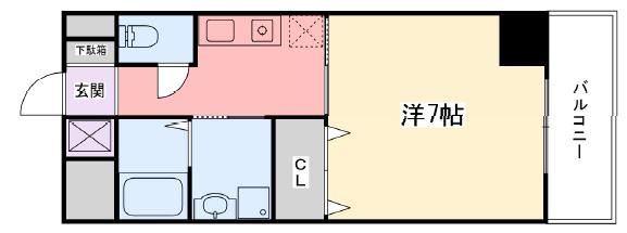 インタービレッジ東延末Ⅱの間取り|ＪＲ姫路駅徒歩１０分の好立地★