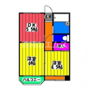 【間取り】 | 大産清水第２ビルの間取り